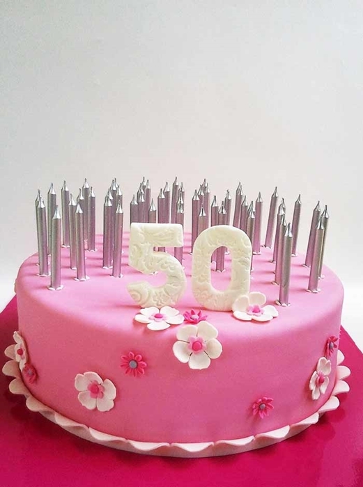 תמונה של עוגת יום הולדת 50