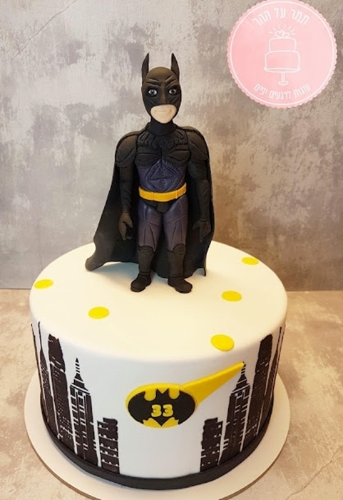 תמונה של עוגת יום הולדת באטמן