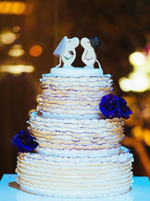 תמונה של עוגת חתונה המומינים