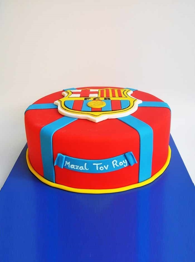 תמונה של עוגת יום הולדת ברסה