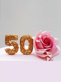 תמונה של עוגת יום הולדת 50