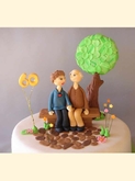 תמונה של עוגת יום נישואין 60
