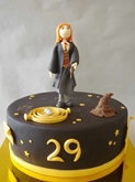תמונה של עוגת יום הולדת הארי פוטר