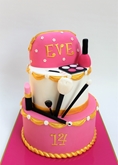 תמונה של עוגת יום הולדת  איפור